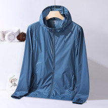 MANTLCONX Summer New UPF50  Protection Unisex Summer Jacket Men Windbreaker  Jac - £64.40 GBP