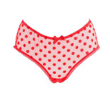 L&#39;AGENT BY AGENT PROVOCATEUR Womens Briefs Polka Dot Backless Red Size S  - $42.61
