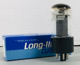 6V6GT Realistic Long-Life Vacuum Tube - Made in USA - Tested Good - £15.42 GBP
