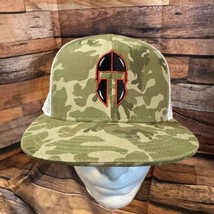 Titan Ready Mix Camo Hat Mesh Adjustable SnapBack Cap USA Flag Guardian ... - £11.27 GBP