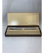 Sheaffer Triumph 330 Brushed Aluminum Fountain Pen With Original Box - $1,676.29 MXN