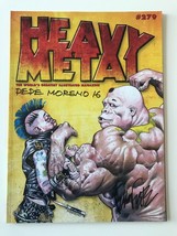 Heavy Metal #279 February 2016 Exclusive Ed Signed By Pepe Moreno &amp; Forte NM+ - £22.42 GBP