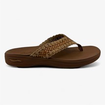 Skechers Arch Fit Maui Sweet Waves Luggage Brown Womens Sandal Thong - £37.09 GBP