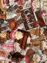 CHOCOLATE PUZZLE 500 PIECES Rare Puzzles Food Puzzles Foodies Gifs Famil... - $33.66