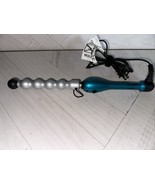 Bed Head Rock N&#39; Roller Hair Curl Wand Tousled Waves Texture Teal Blue B... - $20.56