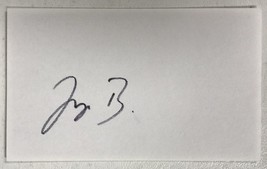 Joe Burrow Signed Autographed 3x5 Index Card - £39.86 GBP