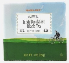 Trader Joe&#39;s Original Irish Breakfast Tea 80 Tea Bags - $186.06 MXN