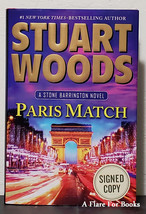 Paris Match: Stone Barrington vol. 31 by Stuart Woods - Signed 1st Hb Edn - £27.36 GBP