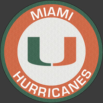 University of Miami Hurricanes Embroidered Patch - £7.87 GBP+
