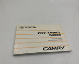 2002 Toyota Camry Owners Manual OEM E02B26026 - $26.99