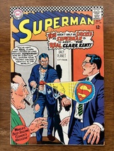 SUPERMAN #198 VF+ 8.5 Full Color Gloss ! White Pages ! Excellent Spine ! - $85.00