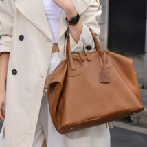 Top Handle Bag in Leather - $210.95
