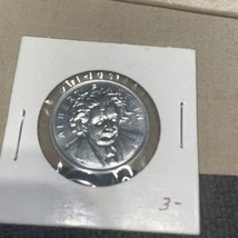 Shell&#39;s Famous Facts &amp; Faces Albert Einstein  Game Token Coin 1968 - $1.97