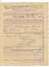 Clyde Steamship Bill of Lading 1905 New York Charleston Florida Steamshi... - $17.82