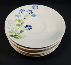 (Set of 6) Saucer Plates Noritake Craftone Floral Japan China Joy 8777 - £31.10 GBP