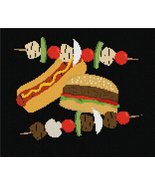 Pepita Needlepoint Canvas: Barbecue Collage, 12&quot; x 10&quot; - $1,620.87 MXN+