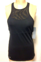 NWT Ideology Shelf Bra Athletic Tank Extra Small Black - $39.50