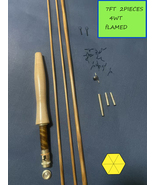 Handcrafted 7’ 4wt Bamboo Fly Rod Blank Kit – Traditional Taper, Premium... - $150.00