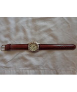 Collectible TV Guide Watch with Genuine Leather Band (#1684) - £9.44 GBP