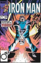 Iron Man Comic Book #186 Marvel Comics 1984 Very FINE/NEAR Mint New Unread - £3.54 GBP