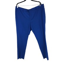 Nordstrom Rack Mens Dress Pants Stretch Cobalt Blue 40x32 - £15.06 GBP