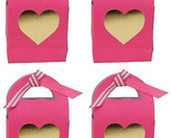Lot of Two (2) 4 Pack of Paper Valentine&#39;s Day Treat Gift boxes Spritz - $4.98