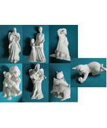 LENOX FIGURINES JEWEL COLLECTION CAT MOTHER /CHILD,CHILD WITH BEAR ANGEL... - $60.93 CAD+