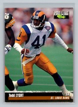 1995 Pro Line Todd Lyght #77 St. Louis Rams - £1.55 GBP