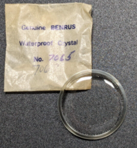 NOS Genuine Benrus Acrylic Crystal Waterproof Wrist Watch Part 7065 7067 - £17.11 GBP
