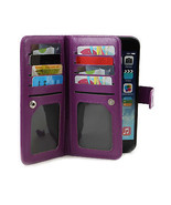 New iPhone 6 Plus Leather Wallet Card Holder Flip Stand Case Cover - €7,80 EUR