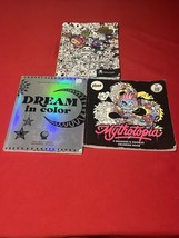 Mythotopia: Dragons and Doodles, Dream In Color,&amp; Tokidoki Coloring Pads(3for1)! - £11.09 GBP