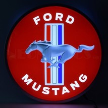 Ford Mustang Backlit Led OLP Sign Neon Light Sign 15&quot;x15&quot; - £158.18 GBP