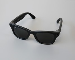 Ray-Ban Stories Wayfarer RW4002 50mm Smart Glasses - Matte Black/Dark Grey image 2