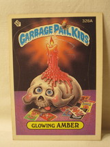 1987 Garbage Pail Kids trading card #328A: Glowing Amber - £4.00 GBP