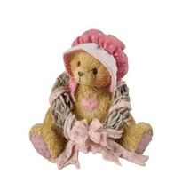 Cherished Teddies 910724 Priscilla &quot;Love Surrounds Our Friendship&quot; Bear Figurine - £7.82 GBP