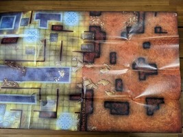 Official D&amp;D Miniatures Game Battle Map Broken Demongate Teleport Temple - $18.71