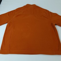 Saddlebred Men's Orange 1/2 Zip Pullover Fleece Sweatshirt Long Sleeve Size XL image 9