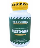 OFFICIAL RETAILER CrazyBulk TESTO-MAX Muscle Mass T Test Crazy Bulk Test... - £47.40 GBP