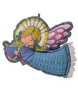 Hallmark 1979 Angel Music Playing Harp Vintage Christmas Cloth Ornament ... - $185.39 MXN