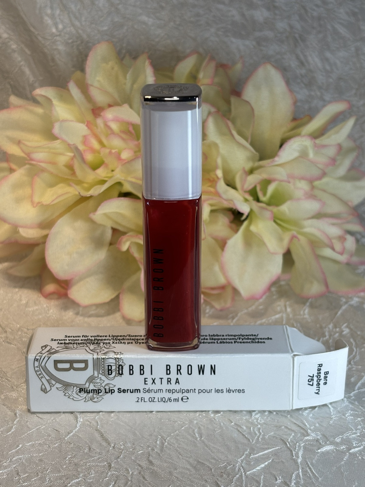 Bobbi Brown Extra Plump Lip Gloss Serum - 757 BARE  RASPBERRY - FS NIB F... - $24.70