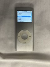 Apple iPod Nano (2nd Generation) 2GB Silver (Model A1199) Tested &amp; Works - £11.59 GBP