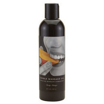 Earthly Body Edible Massage Oil Mango 8oz - £22.41 GBP