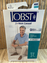 Jobst Medical Men’s Compression Socks Knee High Khaki XL 20-30 mmHg - £42.57 GBP