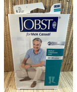 Jobst Medical Men’s Compression Socks Knee High Khaki XL 20-30 mmHg - £42.66 GBP