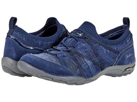 Skechers Women&#39;s Arch Fit Comfy-Bold Statement Navy Slip-On Shoes Size 9 - $49.49