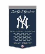 New York Yankees Banner Wool 24x38 Dynasty Champ Design - €89,66 EUR