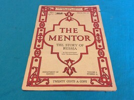 THE MENTOR - THE STORY OF RUSSIA - JULY 15, 1917 - Volume 5 Number 11 - ... - $54.20 CAD