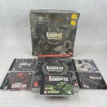Tom Clancy&#39;s Rainbow Six: Collector&#39;s Edition PC 6 CDs w/ Guide ***BOX DAMAGED - £19.93 GBP