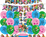 Super Smash Bros Birthday Party Decoration,Super Smash Bros Theme Birthd... - $37.22