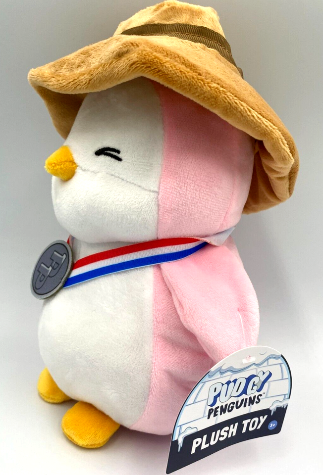 Pudgy Penguins Bella Bucket Pink Plush Toy Penguin 11 inch tall NWT Item image 2